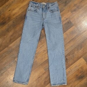 Abercrombie & Fitch Light Blue Straight Leg Jeans
